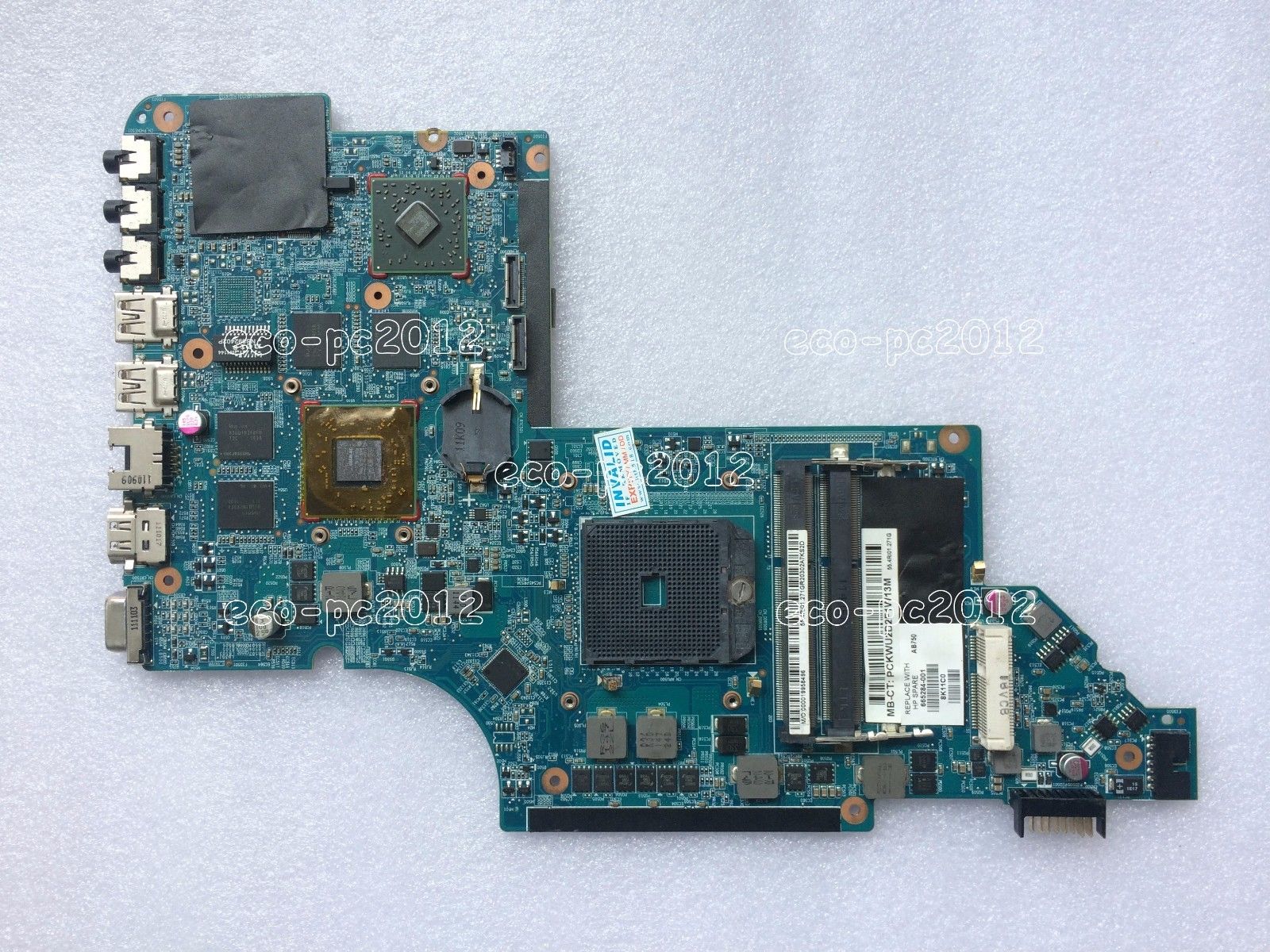 665284-001 HP Pavilion DV6-6000 AMD Motherboard System Board - Click Image to Close